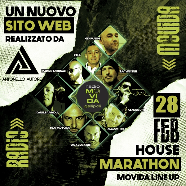 House Marathon - Radio Movida Gallipoli